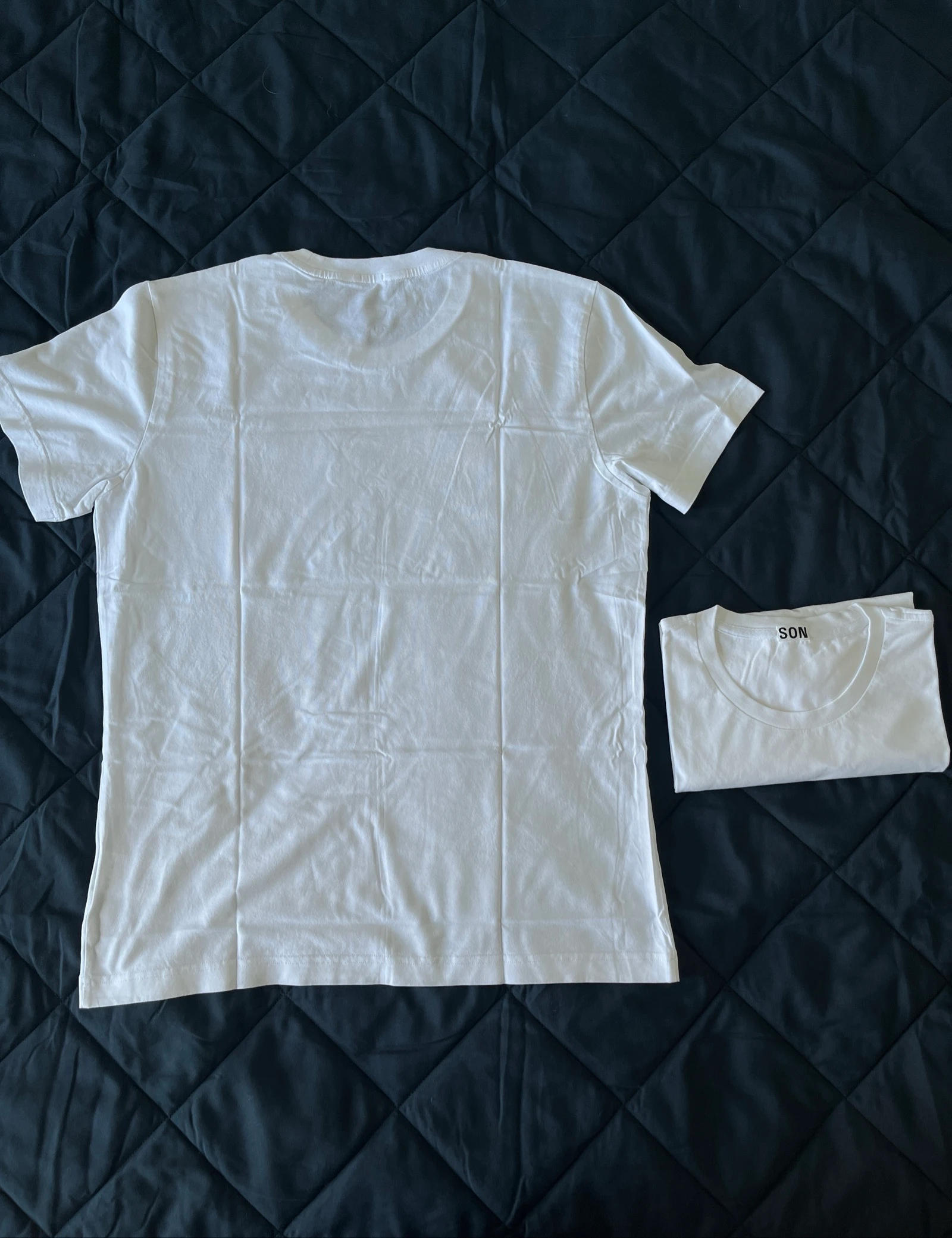 Pacote 2 Son of a Tailor gola redonda branca M – photo 5